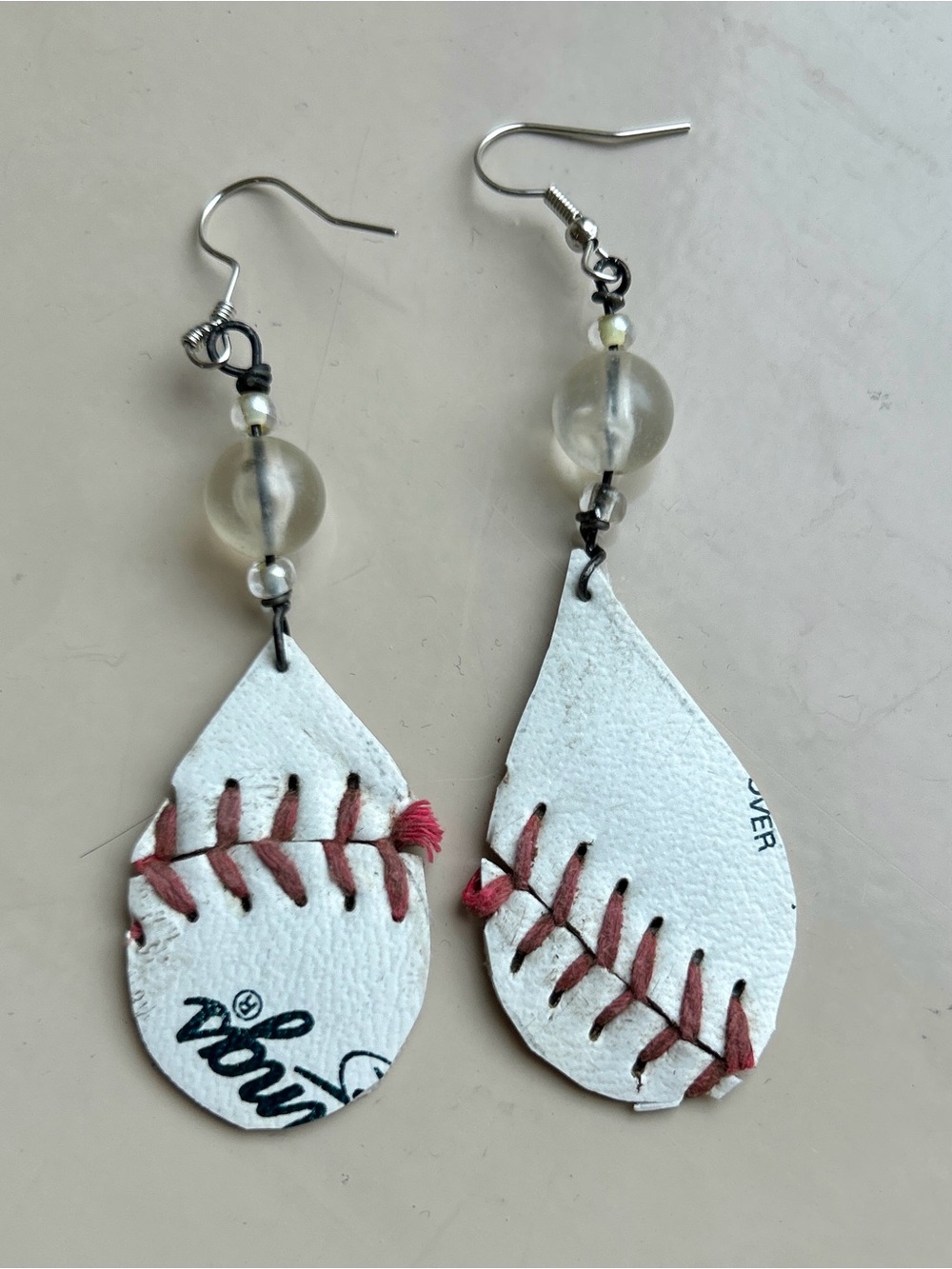 Handmade by ME from an actual baseball ⚾️❤️